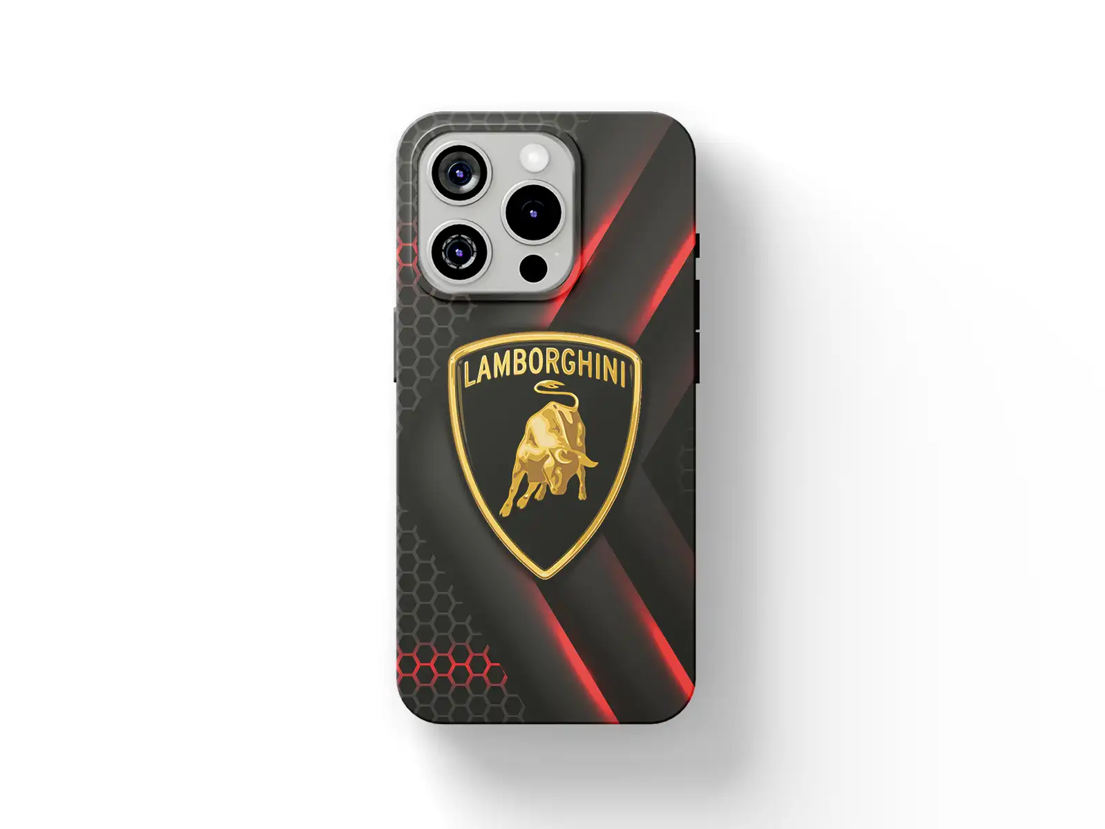 Lamborghini Funda Silicona Smartphone Look Estándar Y Sencillo